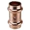 Copper Press By Tmg 3/4 in. x 3/4 in. Copper Press x Press Pressure Coupling with Dimple Stop Jar (20-Pack), 20PK XPRC3420JR - alternate 4